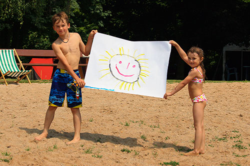 galerie obrázků malovaných dětmi